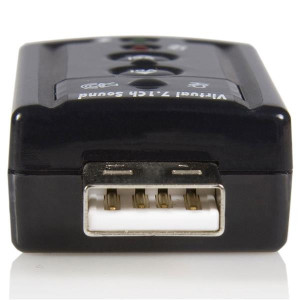 StarTech.com ICUSBAUDIO7 placa de som 7.1 canais USB 2