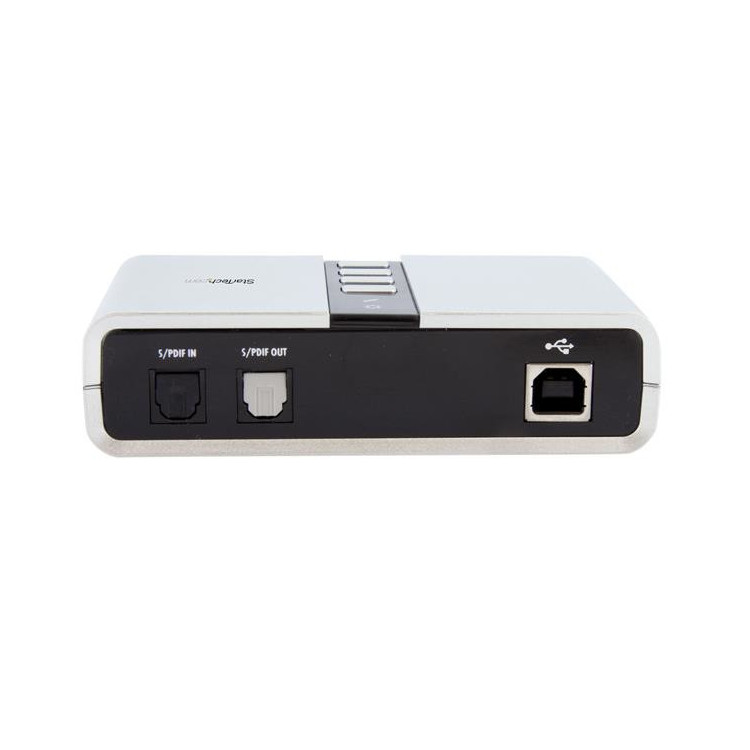StarTech.com Placa de Adaptador de Som Externa USB 7.1 com Áudio Digital SPDIF