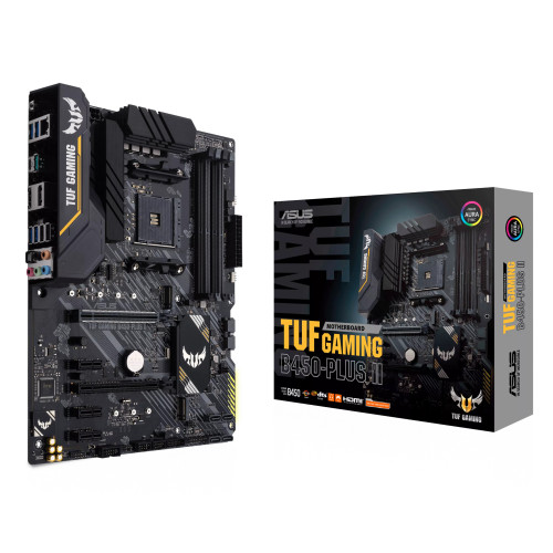 ASUS TUF GAMING B450-PLUS II AMD B450 Socket AM4 ATX ASUS TUF GAMING B450-PLUS II AMD B450 Socket AM4 ATX
