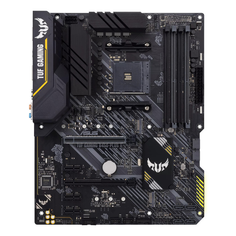 ASUS TUF GAMING B450-PLUS II AMD B450 Socket AM4 ATX