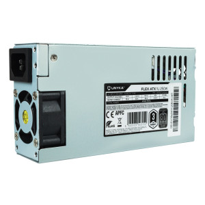 UNYKAch UKPSU1U40003 fonte de alimentação 250 W 20+4 pin ATX 1U Prateado