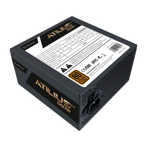 UNYKAch ATX Atilius 2.0 Black 650W 80+ Bronze fonte de alimentação 20+4 pin ATX Preto 2