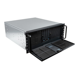 UNYKAch 4U 19″ UK4339V Rack Preto, Prateado 2