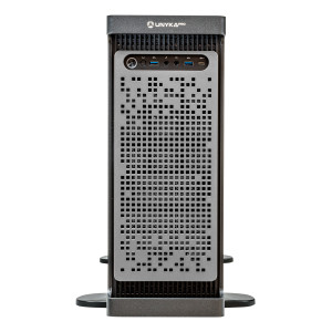 UNYKAch WS-SR630 Rack Preto, Prateado