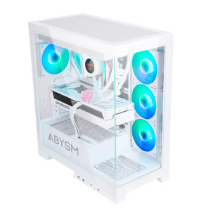 ABYSM Danube Sava H500 White PC Transparente, Branco 2