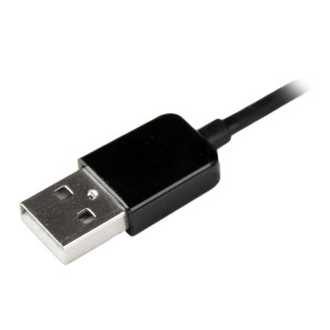 StarTech.com Placa de som externa do adaptador de áudio estéreo USB com áudio digital SPDIF e microfone estéreo 2