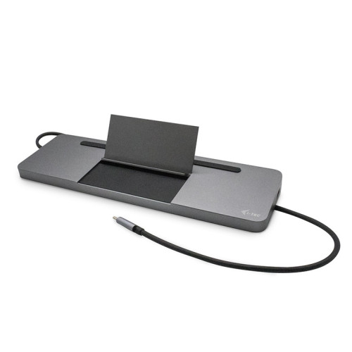 i-tec Metal C31FLATDOCKPDPRO base & duplicador de portas Com fios USB 3.2 Gen 1 (3.1 Gen 1) Type-C Cinzento i-tec Metal C31FLATDOCKPDPRO base & duplicador de portas Com fios USB 3.2 Gen 1 (3.1 Gen 1) Type-C Cinzento