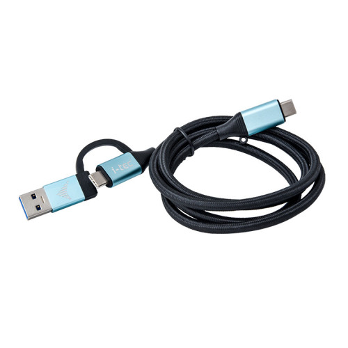 i-tec C31USBCACBL cabo USB USB 3.2 Gen 1 (3.1 Gen 1) 1 m USB C Preto, Azul i-tec C31USBCACBL cabo USB USB 3.2 Gen 1 (3.1 Gen 1) 1 m USB C Preto, Azul