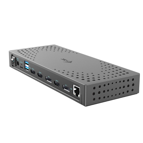i-tec CATRIPLE4KDOCKPD2 base & duplicador de portas Com fios USB 3.2 Gen 2 (3.1 Gen 2) Type-C Cinzento i-tec CATRIPLE4KDOCKPD2 base & duplicador de portas Com fios USB 3.2 Gen 2 (3.1 Gen 2) Type-C Cinzento