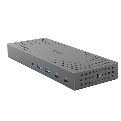 i-tec CATRIPLE4KDOCKPD2 base & duplicador de portas Com fios USB 3.2 Gen 2 (3.1 Gen 2) Type-C Cinzento i-tec CATRIPLE4KDOCKPD2 base & duplicador de portas Com fios USB 3.2 Gen 2 (3.1 Gen 2) Type-C Cinzento