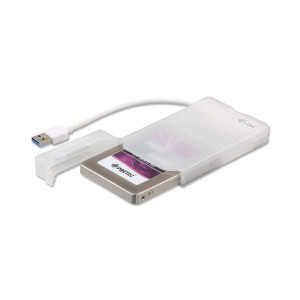 i-tec MYSAFEU314 Caixa para Discos Rígidos Compartimento HDD SSD Branco 2.5"