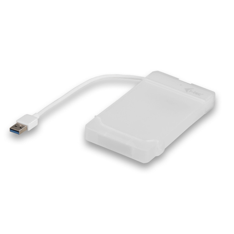 i-tec MYSAFEU314 Caixa para Discos Rígidos Compartimento HDD SSD Branco 2.5"