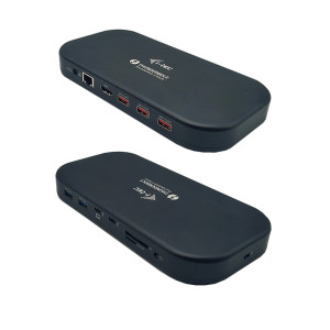 i-tec TB3HDMIDOCKPD base & duplicador de portas Com fios Thunderbolt 3 Preto