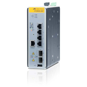 Allied Telesis AT-IE200-6GT Gerido L2 Gigabit Ethernet (10 100 1000) Preto