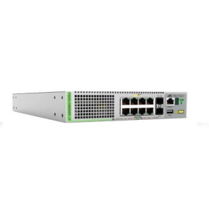 Allied Telesis AT-GS980MX 10HSM-50 switch de rede Gerido L3 5G Ethernet (100 1000 5000) Power over Ethernet (PoE) Cinzento