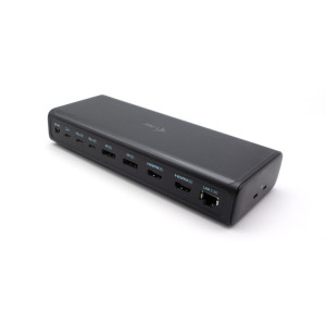 i-tec CA6MONITORDOCKPD base & duplicador de portas Com fios USB 3.2 Gen 1 (3.1 Gen 1) Type-C Preto 2