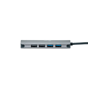 i-tec Metal C31NANOHDM2D100 base & duplicador de portas Com fios USB 3.2 Gen 1 (3.1 Gen 1) Type-C Cinzento 2