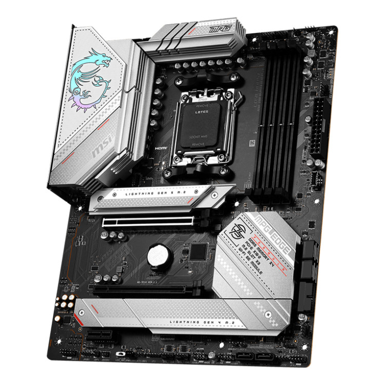 MSI MPG B650 EDGE WIFI motherboard AMD B650 Ranhura AM5 ATX