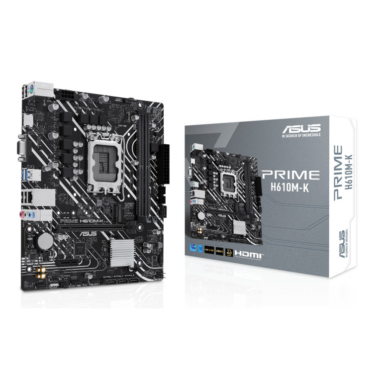 ASUS Prime H610M-K Intel H610 LGA 1700 micro ATX