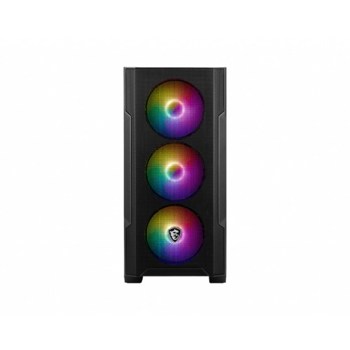 MSI MAG Forge M100A Micro Tower Preto, Transparente MSI MAG Forge M100A Micro Tower Preto, Transparente