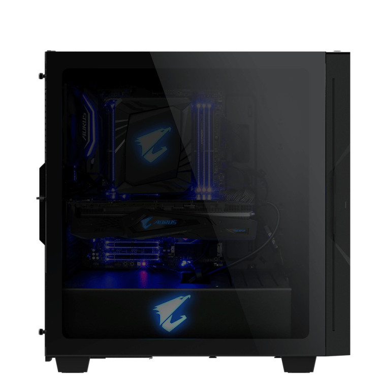 GIGABYTE GB-AC300G caixa para computador Midi Tower Preto