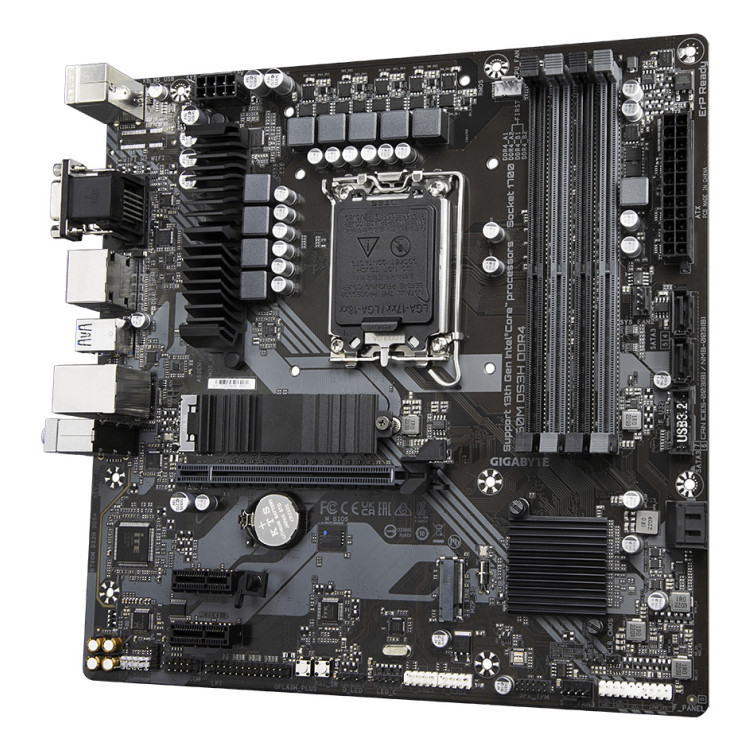 GIGABYTE B760M DS3H DDR4 motherboard Intel B760 Express LGA 1700 micro ATX