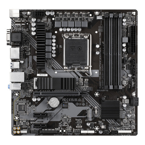 GIGABYTE B760M DS3H DDR4 motherboard Intel B760 Express LGA 1700 micro ATX GIGABYTE B760M DS3H DDR4 motherboard Intel B760 Express LGA 1700 micro ATX