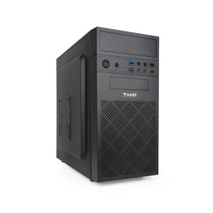 TooQ TQC-4701U3C-B caixa para computador Mini Tower Preto
