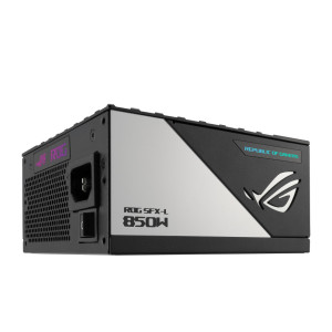 ASUS ROG Loki SFX-L 850W Platinum fonte de alimentação 24-pin ATX Preto, Prateado 2