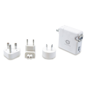 Conceptronic CUSBCHARKIT carregador de dispositivos móveis Câmara digital, Computador portátil, PDA, Smartphone, Tablet Branco