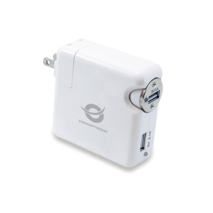 Conceptronic CUSBCHARKIT carregador de dispositivos móveis Câmara digital, Computador portátil, PDA, Smartphone, Tablet Branco 2