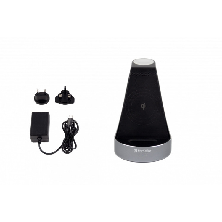 Verbatim WCS-01 Universal Preto Carregamento wireless Interior