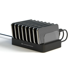 Conceptronic OZUL02B carregador de dispositivos móveis Universal Preto AC Interior 2