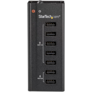StarTech.com ST7C51224EU carregador de dispositivos móveis Universal Preto DC Interior 2