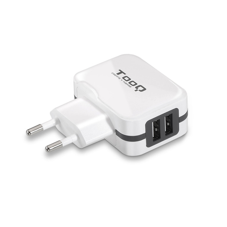 TooQ TQWC-1S02WT carregador de dispositivos móveis GPS, MP3, MP4, Telemóvel, Consola portátil, Smartphone, Tablet Branco AC