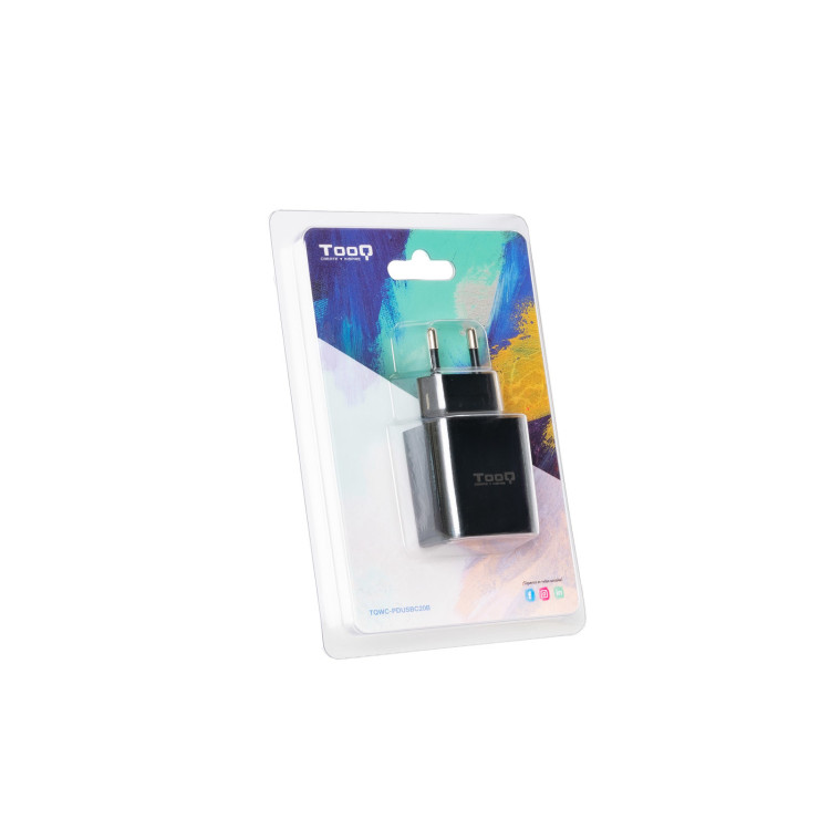 TooQ TQWC-PDUSBC20B carregador de dispositivos móveis Universal Preto AC Interior