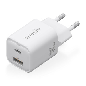 AISENS ASCH-35W2P024-W carregador de dispositivos móveis Universal Branco AC Carregamento rápido Interior 2