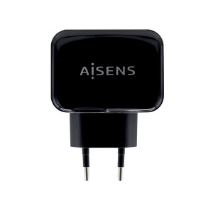 AISENS A110-0440 carregador de dispositivos móveis Universal Preto AC Interior