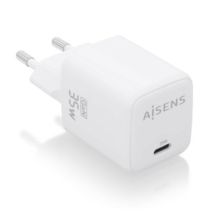 AISENS ASCH-35W1P016-W carregador de dispositivos móveis Universal Branco AC Carregamento rápido Interior