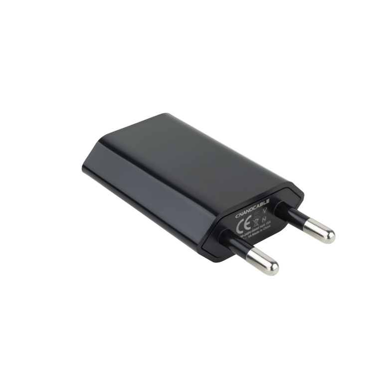 Nanocable 10.10.2002 carregador de dispositivos móveis Universal Preto AC Interior
