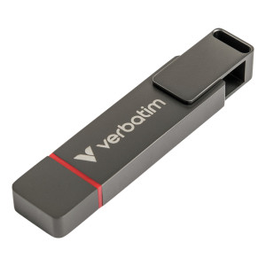Verbatim Dual QuickStick unidade de memória USB 128 GB USB Type-A   USB Type-C 3.2 Gen 1 (3.1 Gen 1) Cinzento 2