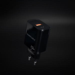 Nanocable 10.10.2008 carregador de dispositivos móveis Universal Preto AC Carregamento rápido Interior 2