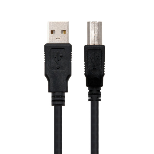 Nanocable 10.01.0104-BK cabo USB USB 2.0 3 m USB A USB B Preto Nanocable 10.01.0104-BK cabo USB USB 2.0 3 m USB A USB B Preto