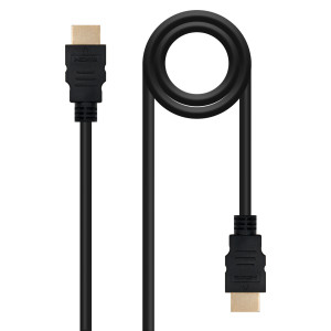 Nanocable HDMI, 5m cabo HDMI HDMI Type A (Standard) Preto