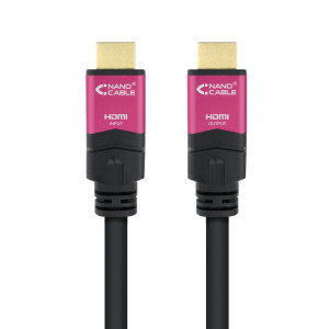 Nanocable 10.15.3725 cabo HDMI 25 m HDMI Type A (Standard) Preto, Rosa 2