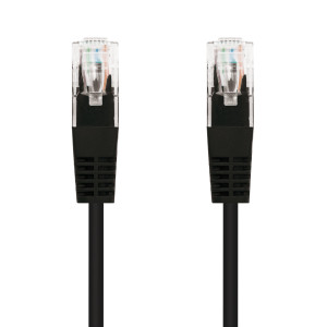 Nanocable 10.20.0105-BK cabo de rede Preto 5 m Cat5e U UTP (UTP) 2