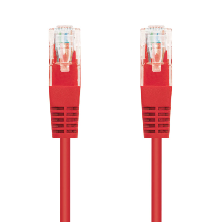 Nanocable 10.20.0403-R cabo de rede Vermelho 3 m Cat6e U UTP (UTP)