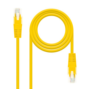 Nanocable 10.20.0400-Y cabo de rede Amarelo 0,5 m Cat6e U UTP (UTP)