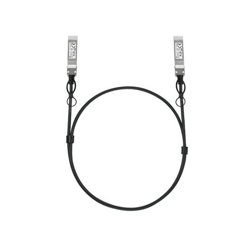 TP-Link Omada SM6220-1M Cabo InfiniBand Fibra Ótica SFP28 Preto, Prateado