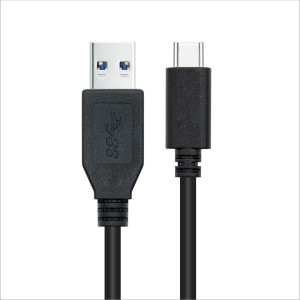 Nanocable 10.01.4000 cabo USB USB 3.2 Gen 2 (3.1 Gen 2) 0,5 m USB A USB C Preto 2